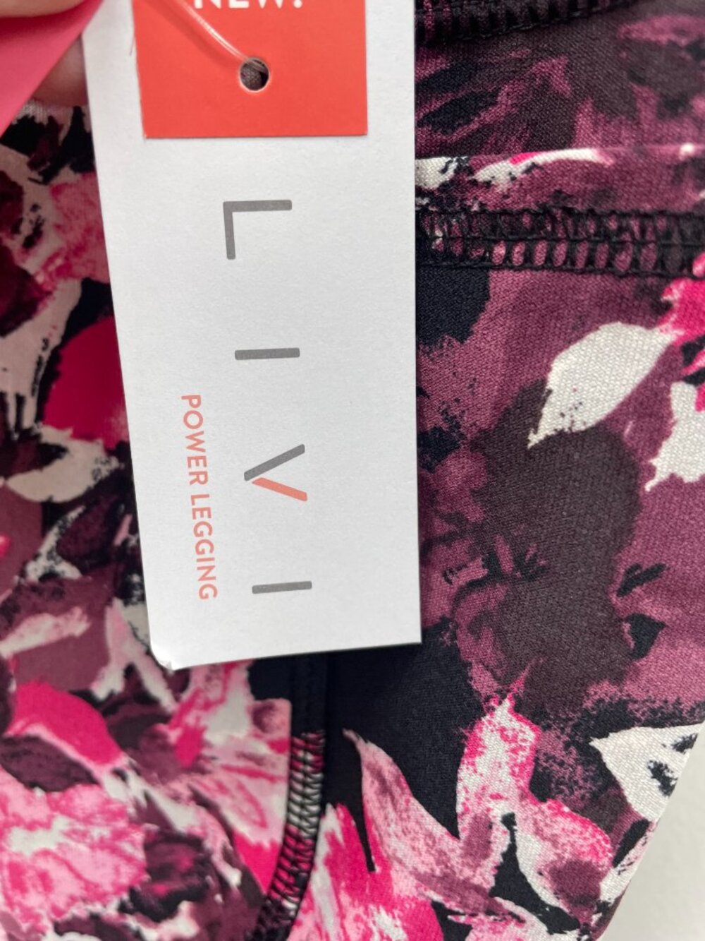NWT Livi Lane Bryant Floral Power Leggings Size 1X - 14 - 16 - Picture 7 of 8